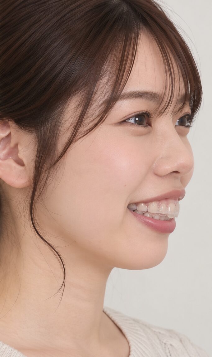 口元が前に出て見える口ゴボの状態